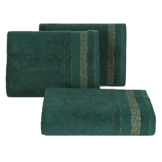 Ręcznik April ciemnozielony 70x140