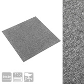 Dywan 20 pcs Szary 50 x 50 cm 100% polipropylen