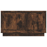vidaXL Szafka pod TV, przydymiony dąb, 80x35x45 cm
