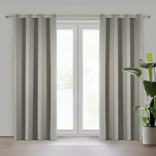 Zasłona Parisa ciemnobeżowa 140x250