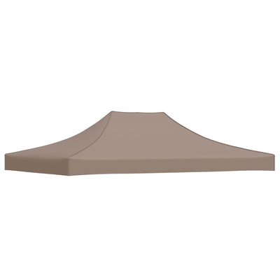 vidaXL Dach do namiotu imprezowego, 4 x 3 m, taupe, 270 g/m²