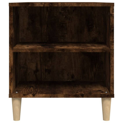vidaXL Szafka pod TV, przydymiony dąb, 102x44,5x50 cm