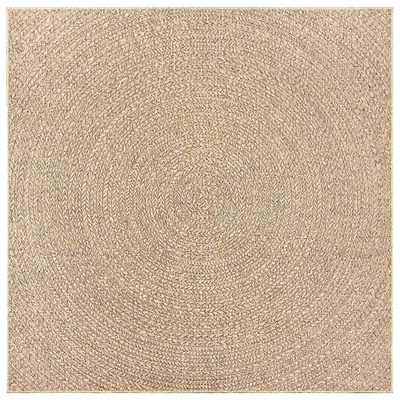 vidaXL Dywan ZIZUR, 240x240 cm, stylizowany na jutowy