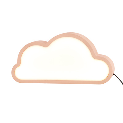 Cloud lampa stołowa 11w led 3000k iq kids różowy