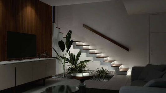 Profil LED LUMINES typ H srebrny anodowany 2,02 m