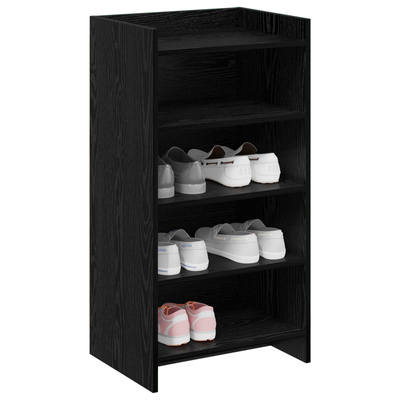 Szafka na buty Czarny dąb 48 x 36 x 92 cm Drewno inżynieryjne