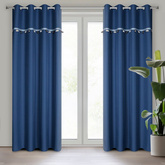 Zasłona Car ciemnoniebieska 140x250