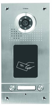 Stacja bramowa z kamerką srebrny kamera 940TVL