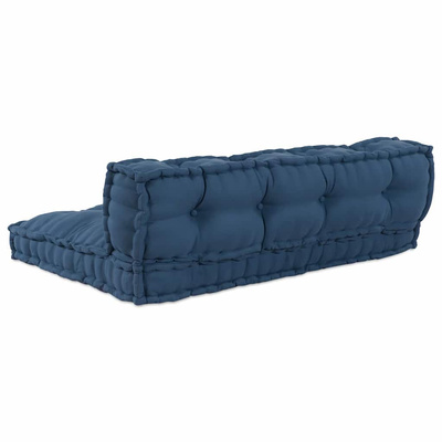 Poduszka do sofy paletowej 2 pcs Indygo 120 x 80 x 38 cm