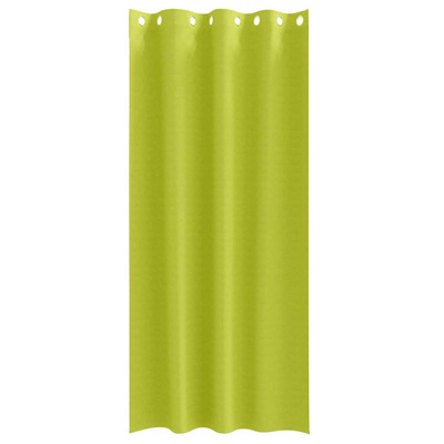 Firany blackout z kółkami 2 pcs Zielony 260 x 140 cm Poliester