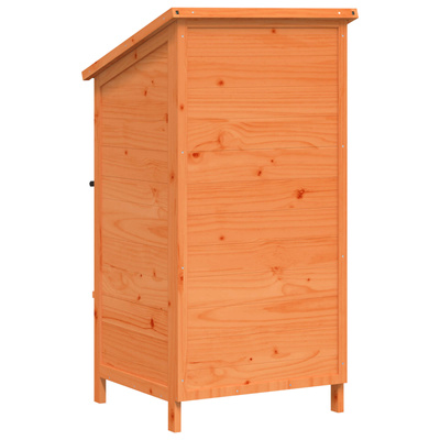 Shed ogrodowy brązowy 59,5 x 56 x 113,5 cm Drewno Świerkowe
