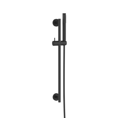 Zestaw natryskowy na drążku alonia mat, czarny 1f AU-70-Z04-V Invena