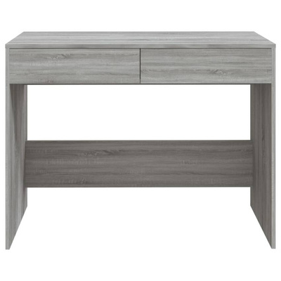 vidaXL Biurko, szary dąb sonoma 101x50x76,5 cm materiał drewnopochodny
