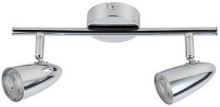 Lampa sufitowa Liberty listwa regulowana 2-punktowa LED do salonu metalowa