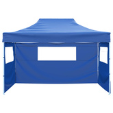 Namiot Imprezowy Niebieski 280 x 410 x 315 cm Materiał Oxford