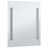 vidaXL Ścienne lustro łazienkowe z LED, 50 x 60 cm