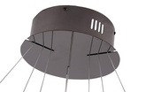 Designerska Lampa Wisząca czarna Swarovski Adani AD216