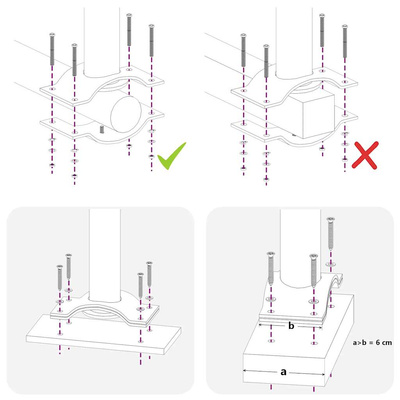 Tarasowa, zwijana markiza boczna, 140 x 300 cm, szara
