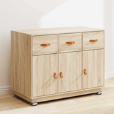 Podstawa pod pralkę 2 pcs Czarny 72 x 5 x 4,5 cm