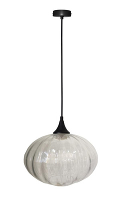 Lampa wiszącza czarna/bezbarwna 265mm Exeter Ledea 50101277
