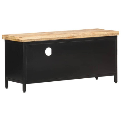vidaXL Szafka pod TV, 90x30x41 cm, surowe drewno mango