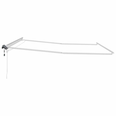 Rama markizy Ze LED Lights Biały 400 × 350 cm Aluminium