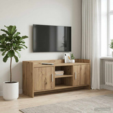 Szafka pod telewizor 102 x 33 x 47 cm Dąb artisan