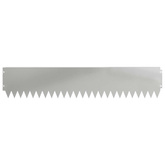 Krawężnik do trawnika 20 szt. 103 x 20 cm Stal srebrny