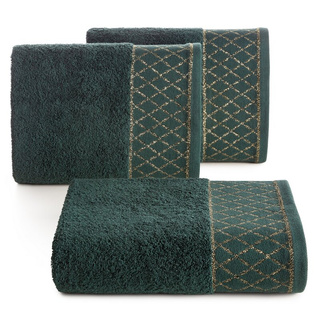 Ręcznik Layla ciemnozielony 70x140