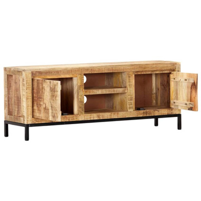 vidaXL Szafka pod TV, 118x30x45 cm, lite drewno mango