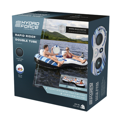 Materac Dmuchany 2 Osobowy z Chłodziarką Rapid Rider II Bestway 43113