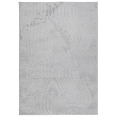 vidaXL Dywan IZA z krótkim włosiem, szary, 160x230 cm
