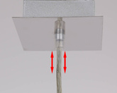Lampa wisząca biały klosz kula 12cm Oden 31-03232