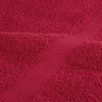 Ręczniki premium SOLUND 10 szt. czerwone, 100x200 cm, 600 g/cm?