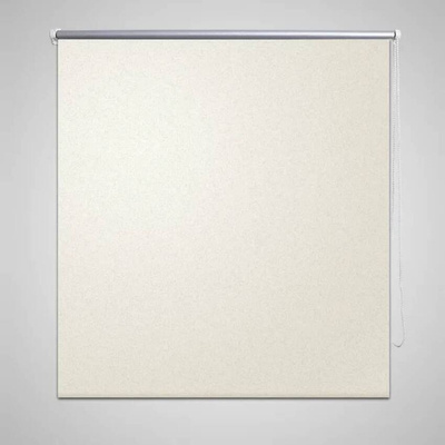 Roleta okienna zaciemniająca ciemna biel 160 x 230 cm