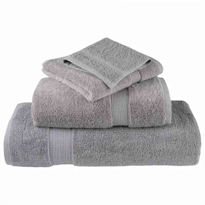 Ręcznik Gościnny SOLUND 10 szt. Szary 15 x 21 cm 550 gsm