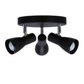 Lampa sufitowa plafon czarny mat regulowany Picardo 98-50793