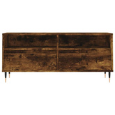 Szafka pod TV, przydymiony dąb, 100x34,5x44,5 cm vidaXL