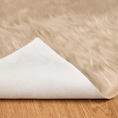 Dywan z sztucznej owczej skóry TAFALLA Beżowy 200 x 280 cm