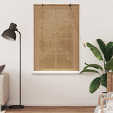 Roleta brązowy 100 x 160 cm Bambus