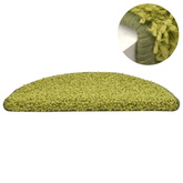 Maty na schody 15 szt. 65x21x4 cm Zielone półokrągłe duże