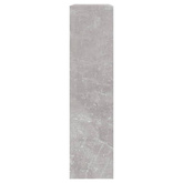 vidaXL Szafka na buty, lustro i 2 szuflady, szary beton, 63x17x67 cm