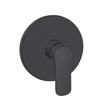 Podtynkowa bateria natryskowa 1-funkcyjna Siros czarna  Invena