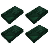 Koc antypoślizgowy z sztucznego futra królika Olite 4 pcs