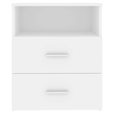 Szafka nocna, biała, 50x32x60 cm