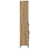 Highboard Dąb rzemieślniczy 69,5 x 34 x 180 cm