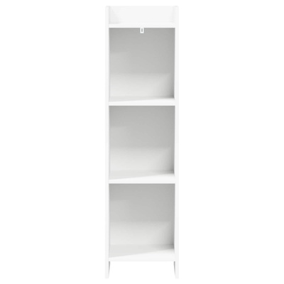 Półka na książki Biały 30 x 30 x 111 cm Drewno inżynieryjne