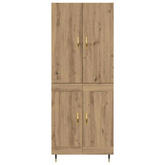 Highboard Dąb rzemieślniczy 69,5 x 34 x 180 cm
