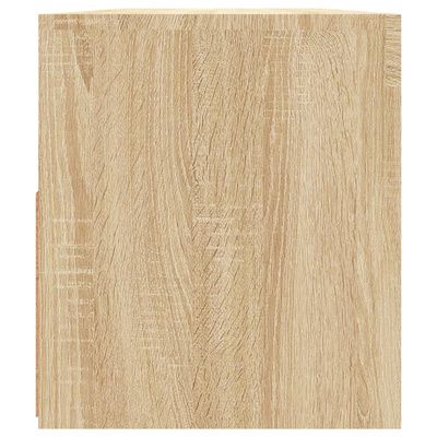 Szafka TV z oświetleniem LED, dąb sonoma, 90x35x40 cm