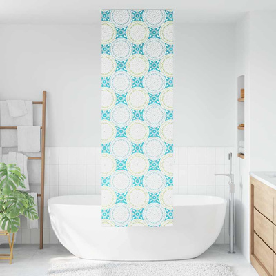 Roleta prysznicowa 80x240 cm Szerokość tkaniny 76 cm